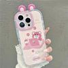 Strawberry Bear Jingle Cat is suitable for Apple 16/15/14 Huawei Honor Xiaomi mobile phone case 13promax anti-drop