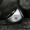 Hip Hop Trend Retro Simple Trend Punk Rock Viking Alloy Anchor Ring for Men Street Accessories