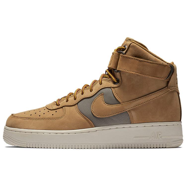 New Nike Air Force 1 High Premier Beef And Broccoli Pack Wheat 525317-700