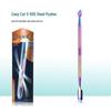 Ultra-Thin Double-Headed Steel Cuticle Pusher for Nail & Hand Care