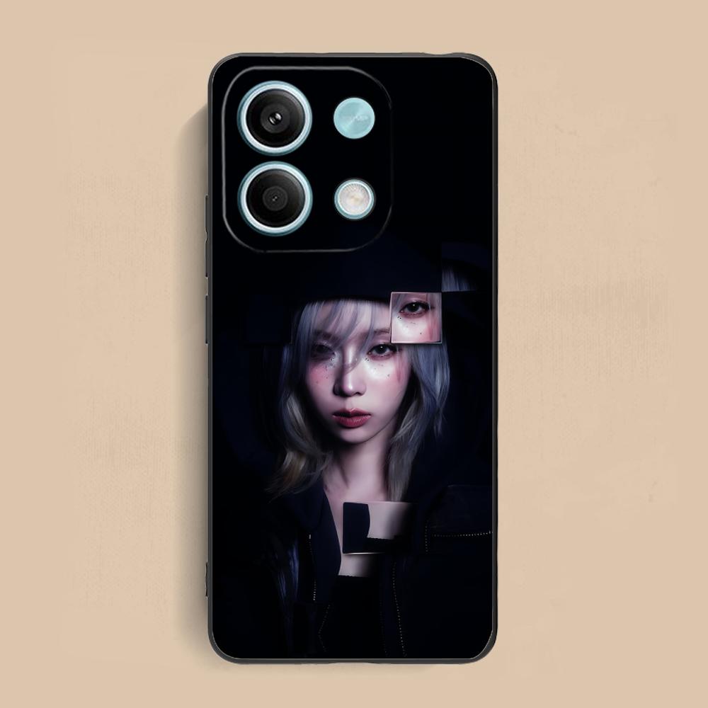 KPOP Girl Winter Phone Case for Xiaomi Redmi Note 14 13 12 11 S Pro Plus 4G 5G Soft TPU Shockproof Cover