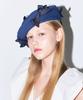 Eikeon Linen Ribbon Beret_Navy