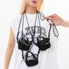 Mini Tote Bag Universal Nylon Headphone Bag Niche Design Coin Purse Mini Handbag Messenger Bag Shoulder Bag