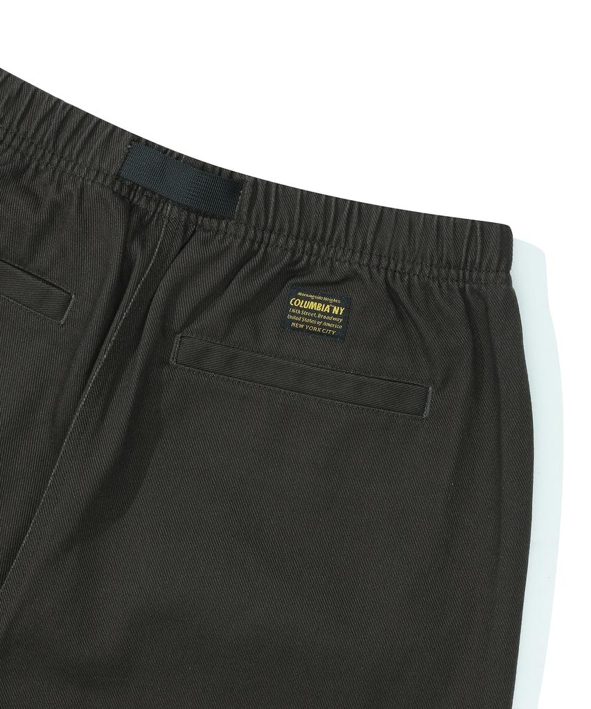 COLUMBIA UNIVERSITY M-Label Loose-Fit Belted Pants Slate Black