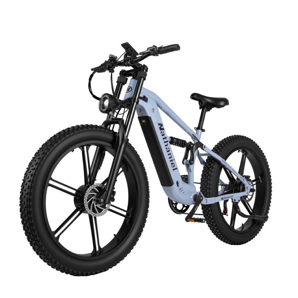 Nathaniel SYR-09 Electric Bike For Adult 1000W*2 Motor 48V 20Ah Battery 26 inch Off-Road Tire Electric Bicycle