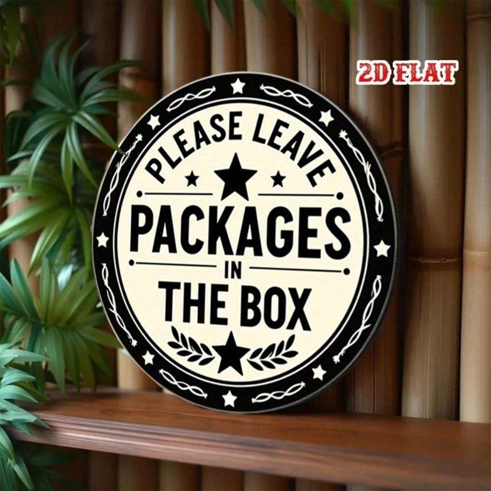 Vintage Metal Wall Art Decor Round Sign Kitchen Home Decoration