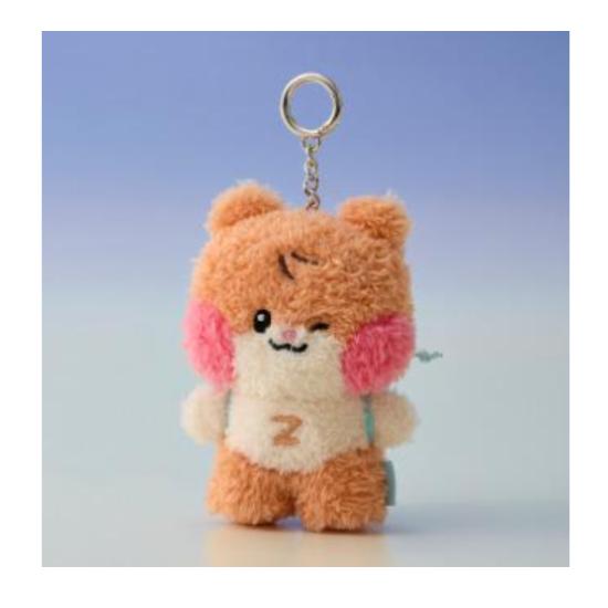ZEROBASEONE Zeroni Message Doll Keyring