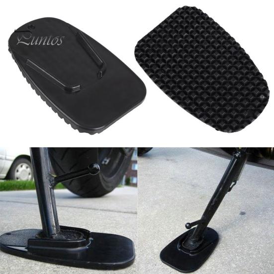 Motorcycle Side Kickstand Non-Slip Plate Base Parking Stand Plastic Support Pad