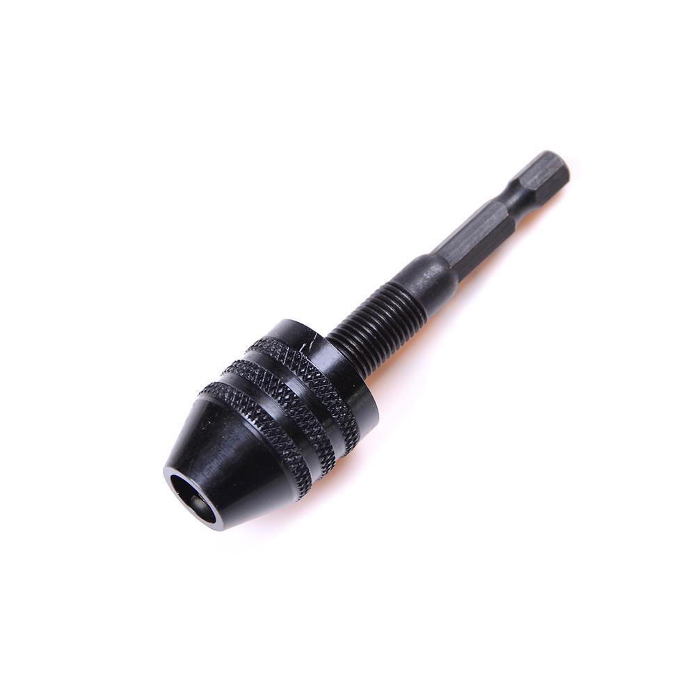 0.3-6.5Mm Keyless Drill Chuck Screwdriver Driver Adaptor Hex Shank Drill Bits