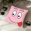 Cute B-Barbapapa Cartoon cushion cover Home Office Convenient Nordic Simplicity Hit With Zipper Cushion Cover