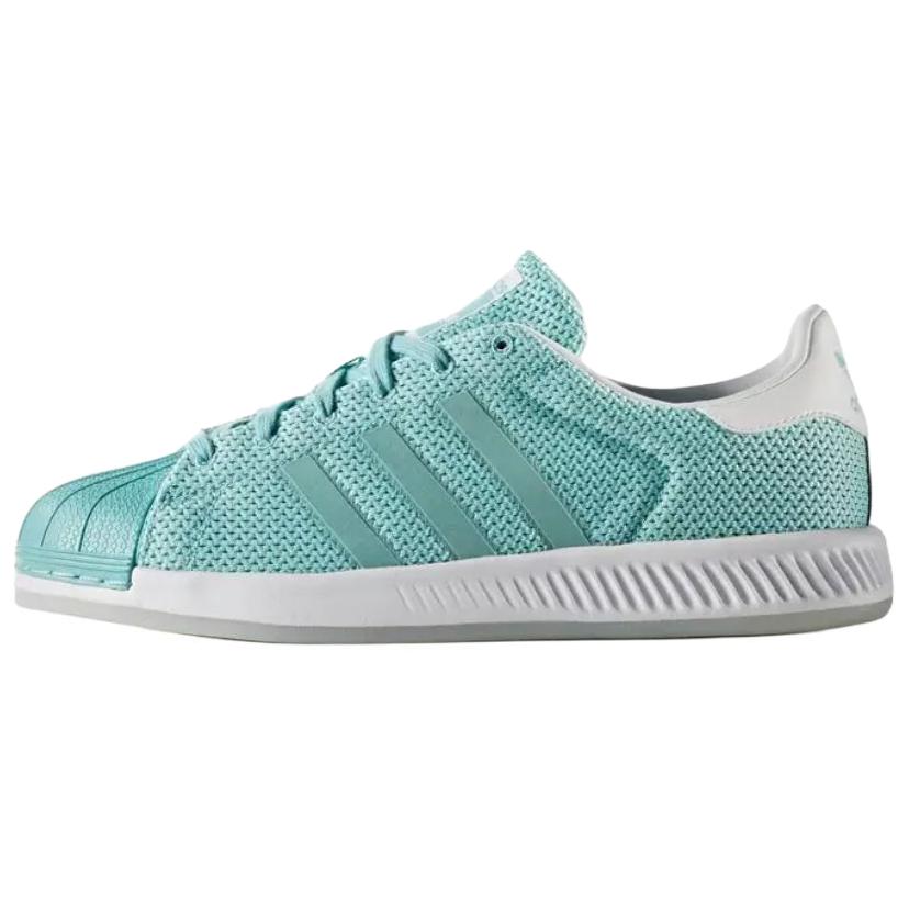 Adidas Originals Superstar Bounce Skateboard Shoes Women's Mint Green BB2294