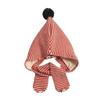 Thick Children Hooded Scarf Caps keep Warm Knitted Hood Scarf Soft Stripe Hooded Scarf Caps  Winter