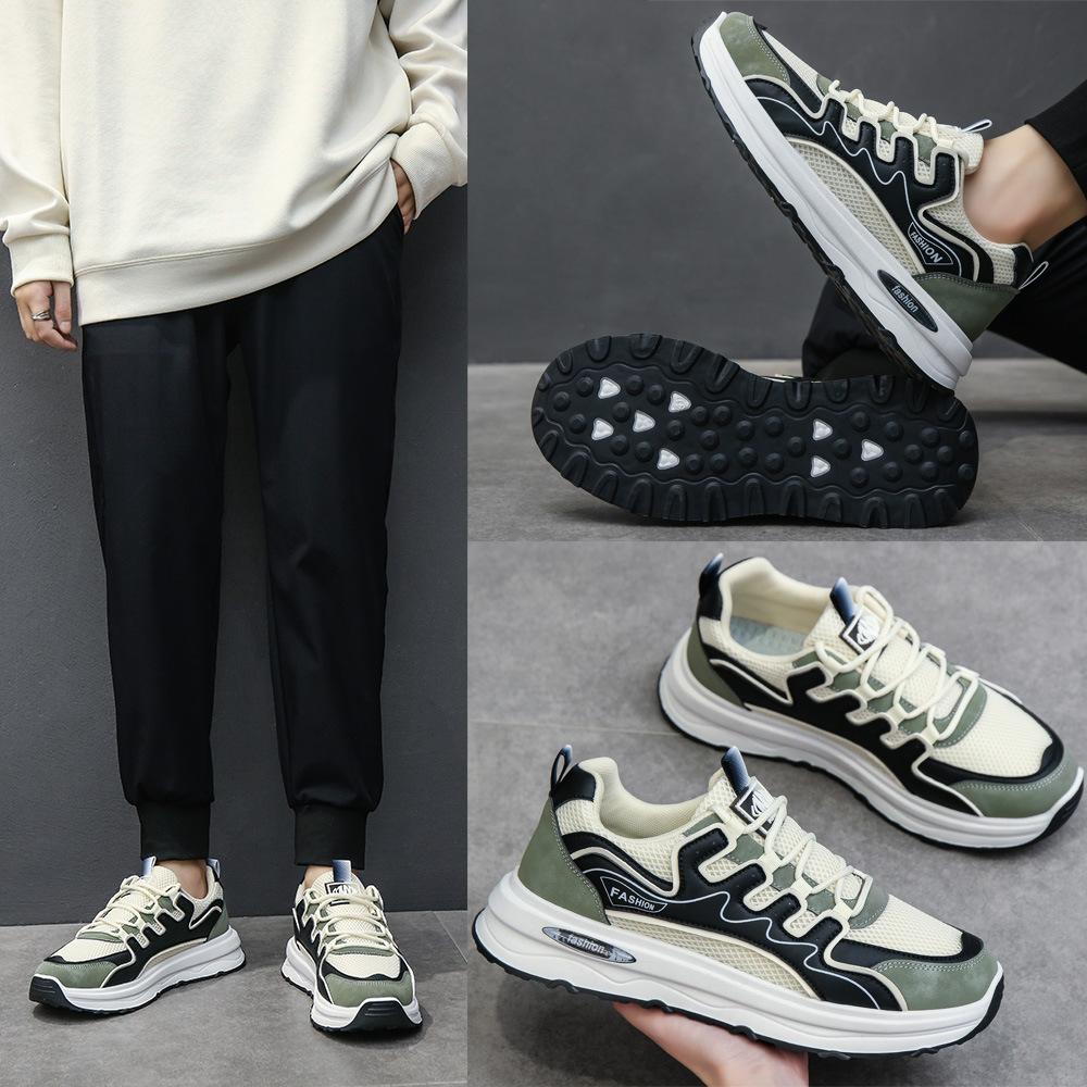 

Summer sports shoes mesh men s shoes Forrest Gump shoes new breathable little white shoes student Korean version trendy running men s shoes 45