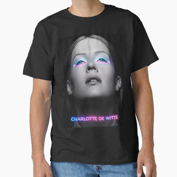 Charlotte de Witte Neon Portrait Art Classic T-Shirt