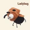 Amusing Lifelike Insect Plushy Item Realistic Mosquito Cockroach Firefly Ladybug Dragonfly Celebration Ornament Snuggly Padded Plushie Surprise