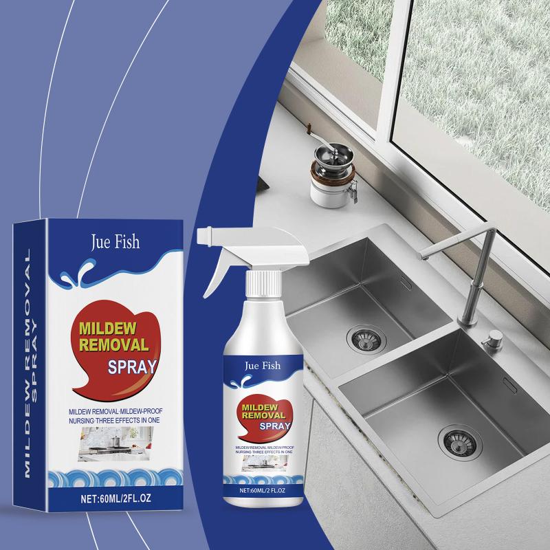 Household Mold Remover Room Kitchen Living Room Mold Remover Odor Remover Refrigerator Seal Aromatic Mold Remover Cleaner 60Ml 1pcs