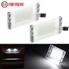 2pcs Car Tail White LED License Plate Number Light Led Auto Number Backlight Fit For Volvo V70 1997-2000