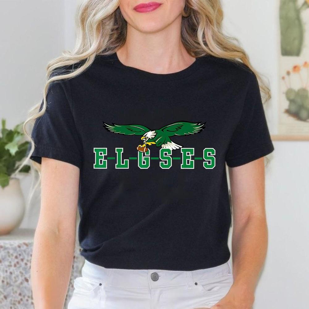 Смешная мем-футболка Elgses с неправильным написанием Eagles для унисекс XXXXL