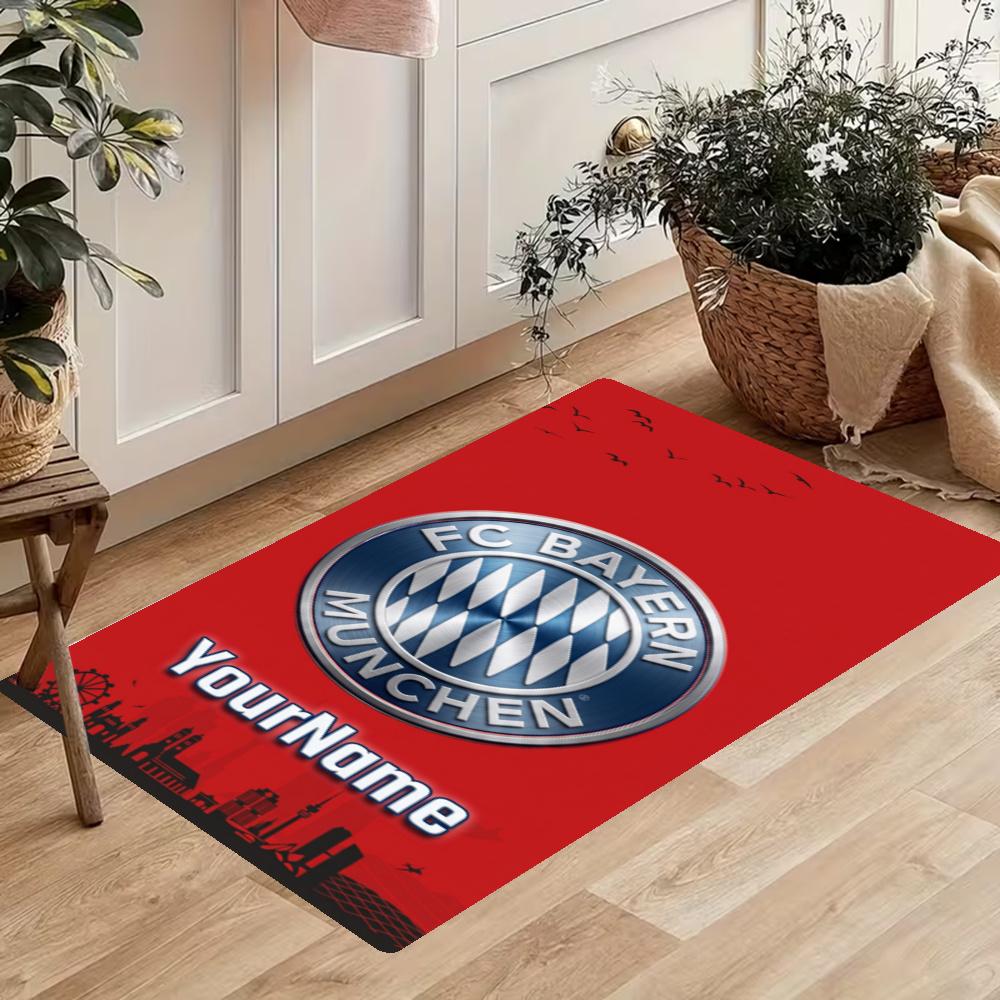 Fc Bayern Mnchen Customize Your Name Kitchen Rug Runner Rug Laundry Mat Hallway Entryway The Best Gift Choice