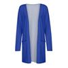Women's Solid Color Top Long Sleeve Cardigan Top Lightweight Long Jacket