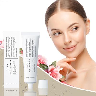2PC 345 Beruhigende Creme, 50ml 345 Creme, Geeignet Für Akne Und Fettige Haut, Beruhigt, Spendet Feuchtigkeit, Und Ist Geeignet Für Alle Hauttypen