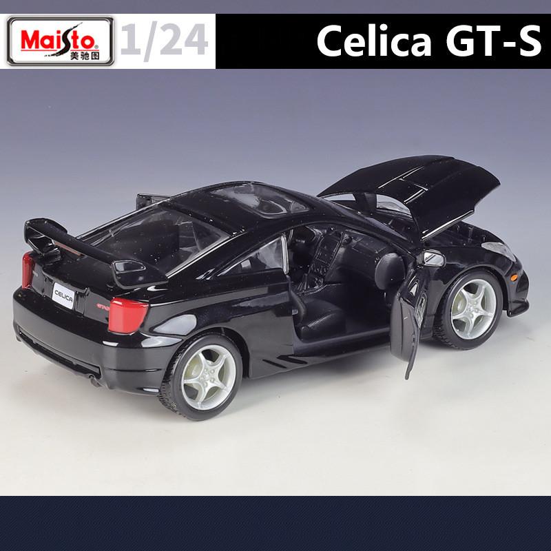 Maisto 1/24 Toyota Celica GT-S Alloy Sports Car Model Diecast Metal Racing Car Vehicle Model Simulation Collection Kids Toy Gift