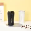 European Style Smart Thermos Mug with Temperature Display - Portable Insulated Coffee Cup for Travel