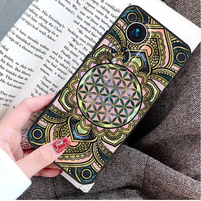 Flower Of Life In Lotus Pastel Case For Honor X9a X8a X7a X6a X6 X7 X8 X9 X8b X9b 50 70 90 Magic 5 Lite Magic 6 Pro Cover