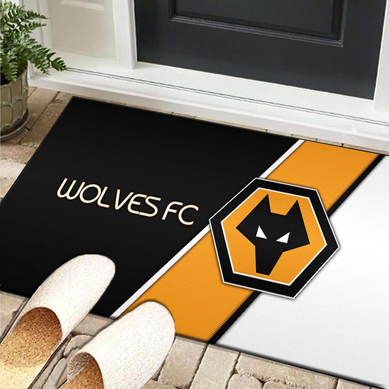 1PC rug Wolf In The Night Wanderers Carpet, Chair Rug,Area Rug for Office Bedroom living rooms bedroom, Doormat decor Christmas fan gifts