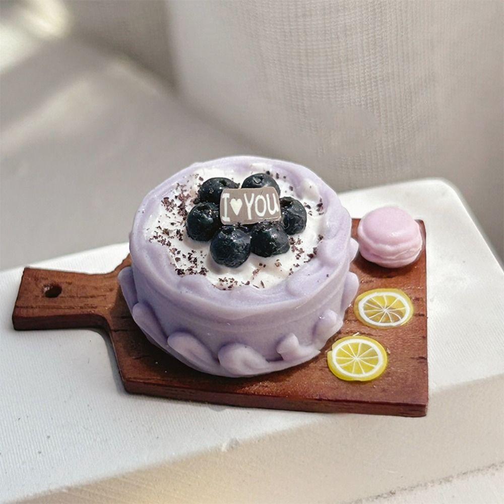 Simulation Fruit Cake Model Toys Cream Simulation Kitchen Toy  Model Crafts