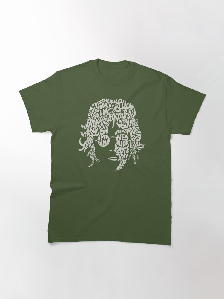 John Lennon Portrait of John Lennon Classic T-Shirt