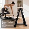 Dumbbell Storage Rack Stable A-Shaped Sturdy for Fitness Room