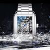 Chenxi Relógio Automático de Ouro de Luxo Masculino Business À Prova d'Água Esqueleto Tourbillon Mecânico de Pulso