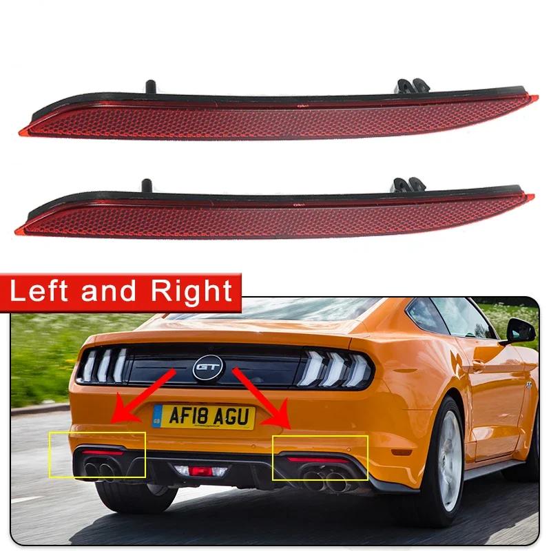 

для Ford Mustang MK6 FR3Z-15A449-A FR3Z-15A448-A 2015~2025 Світловідбивачі заднього бампера Автомобільні Сигнальні Ліхтарі Стоп-Сигнал Поворотник Попередження Смуги