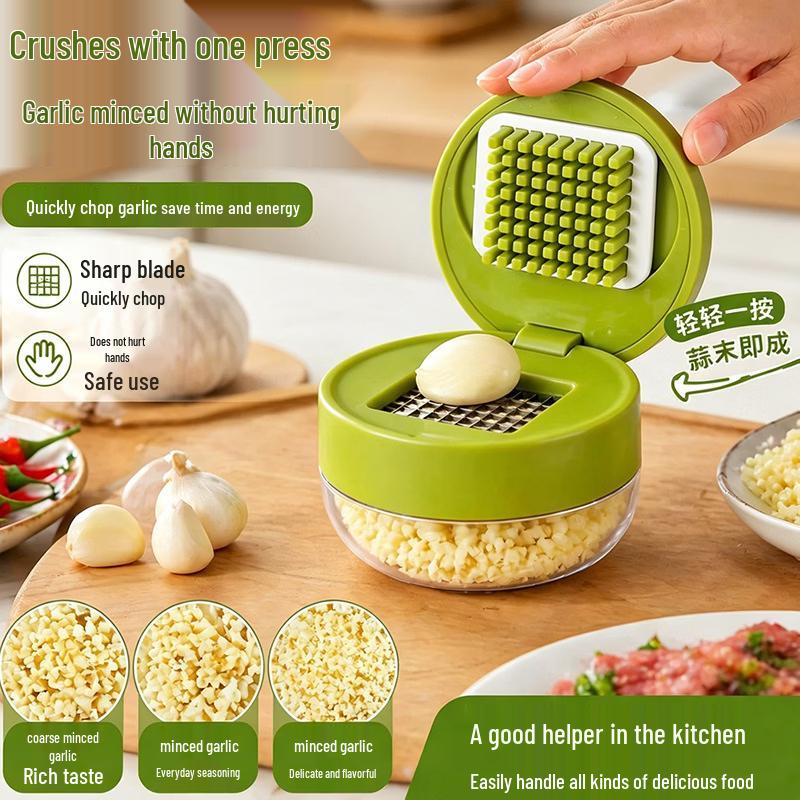 Stainless Steel Manual Garlic Press