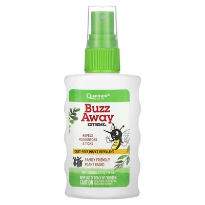 Bizz A Way Extreme, DEET-Free Bug Repellent, 2 Fl Oz (59 Ml)