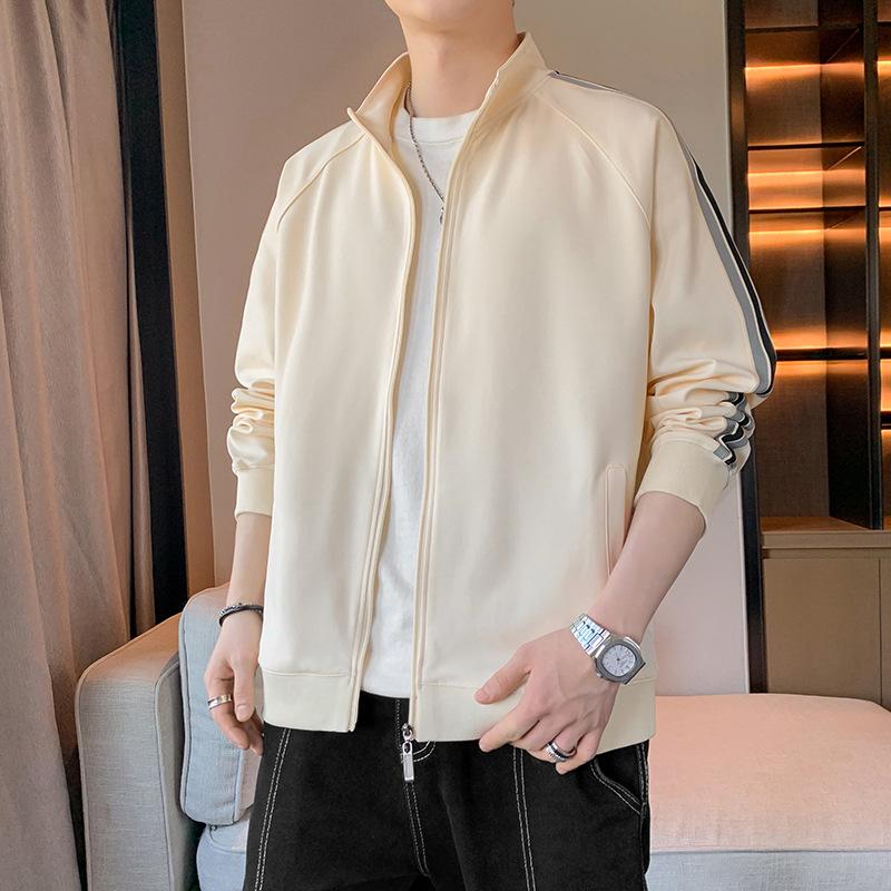 Jacket men's color blocking 2025 autumn and winter new men's youth windproof fashion casual top jacket trend