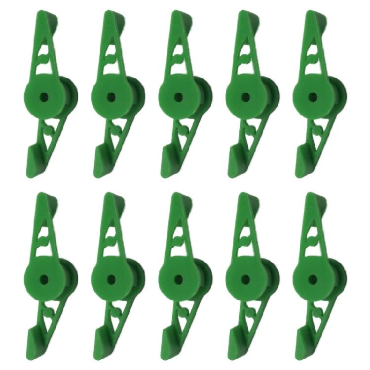 

Garden Plant Clips Branches Plant Clips 360° Bender Adjustable Plant Clips зелений