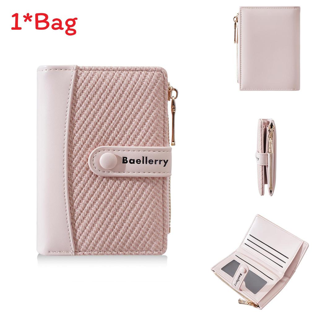 Baellerry Womens Wallet Pu Leather Crossbody Card Holder With Expandable Storage For Daily Use