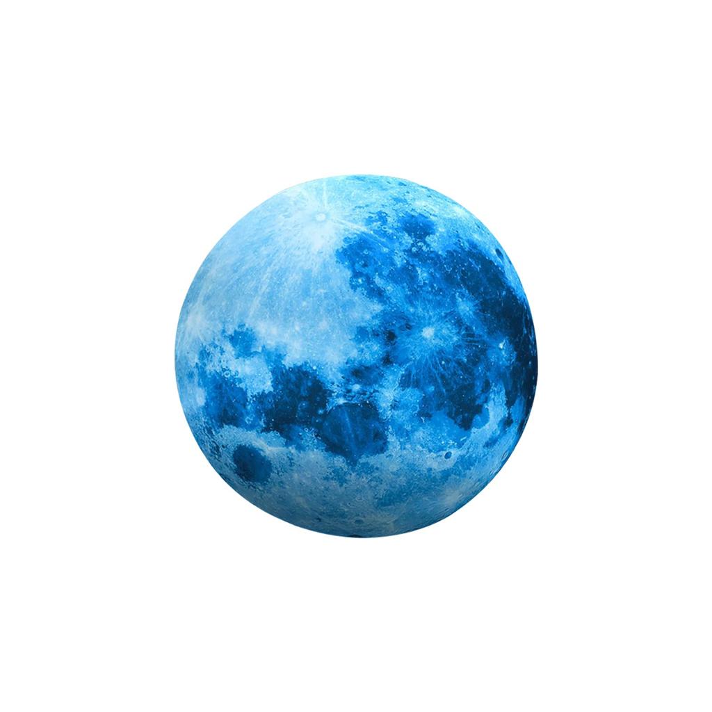 Leuchtender Mond Planet Wandaufkleber Abziehbild In der Dunkelheit
