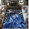 Borussia Dortmund Printed Flannel Area Rug Non Slip Soft Polyester Floor Carpet Indoor Decor Mat for Bedroom Living Room Sofa