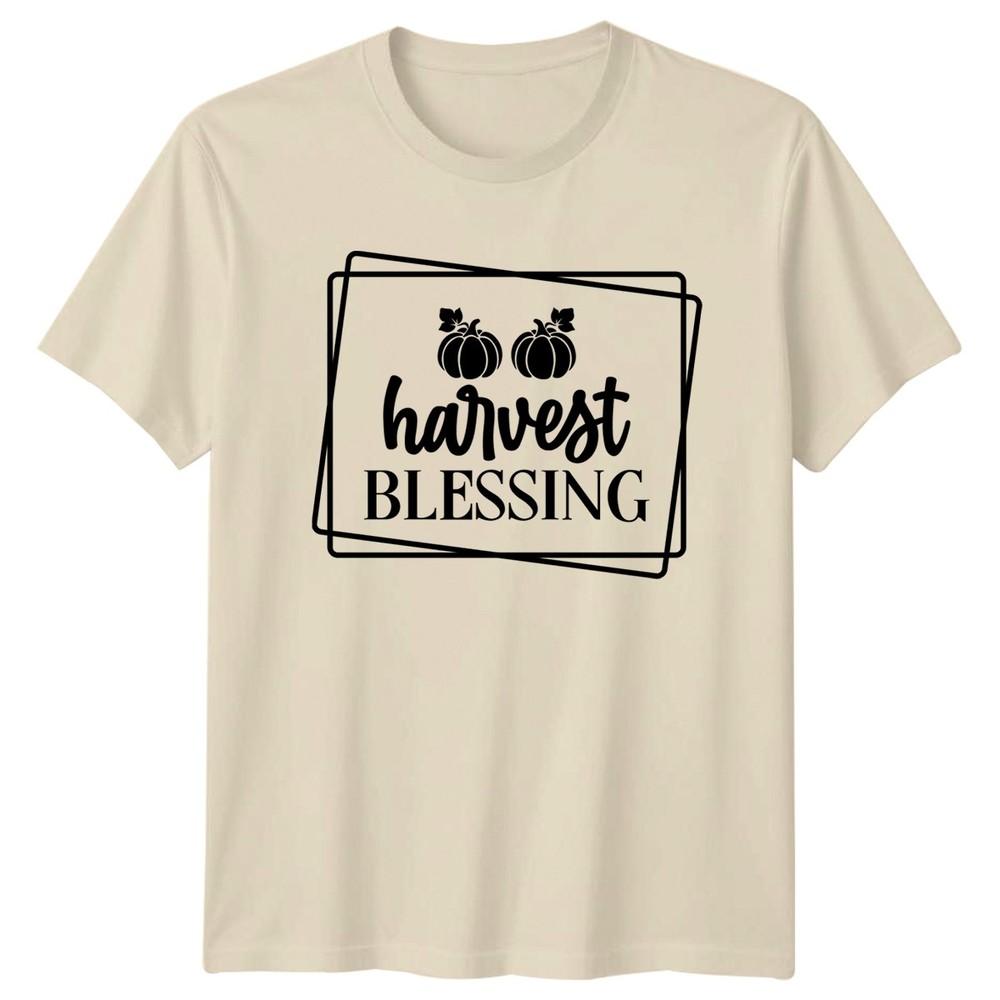 Harvest Blessing TShirt Farmhouse Thanksgiving Autumn