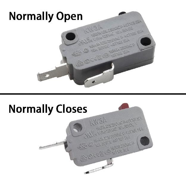 KW3A Microwave Oven Door Switch 16A 125/250V Door Interloc (2 Normally Open and 1 Normally Closes)
