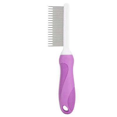 Pet Dog Cat Opening Knot Floating Hair Removal Comb Hairdressing Tool Supply with Non Slip Handle