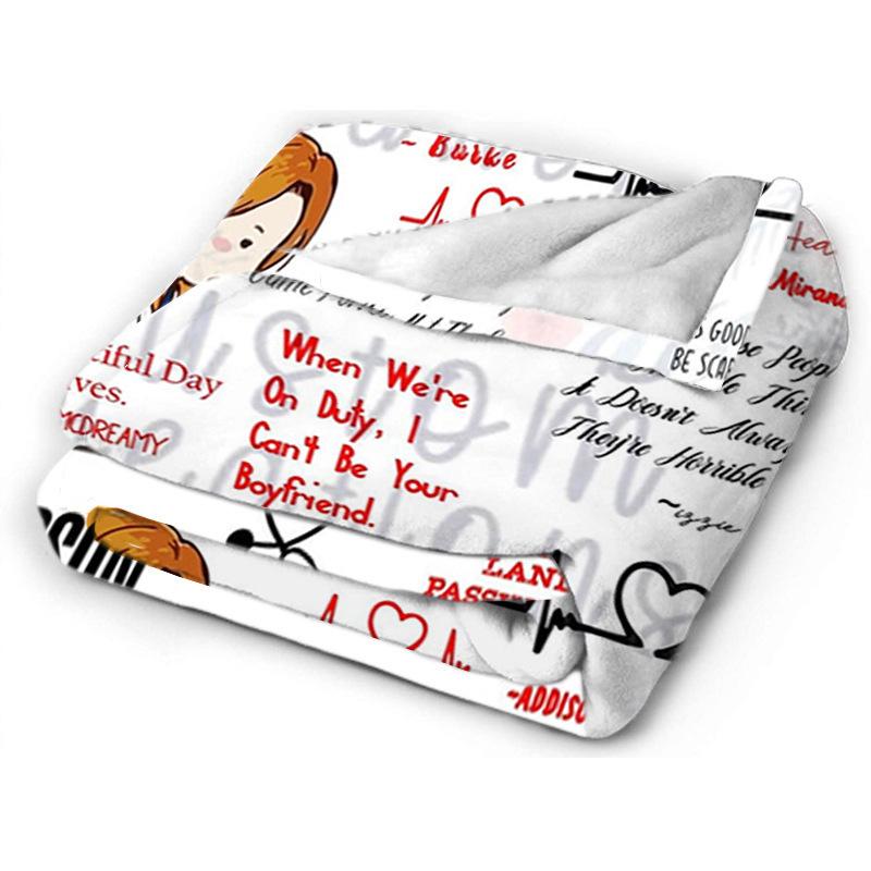 

Одеяло с принтом Удобное мягкое одеяло для разговора на диване 80-100