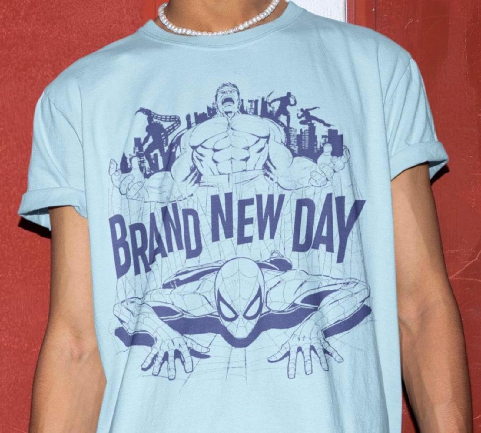 Brand New Day Spider-Man Shirt - Peter Parker Shirt,Spiderman Movie Tshirt,Tom Holland Shirt,Spiderman Kids Shirt, SuperHero Tshirt L