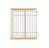 Richell Wooden Sliding Pet Playpen with Divider, Natural, Regular