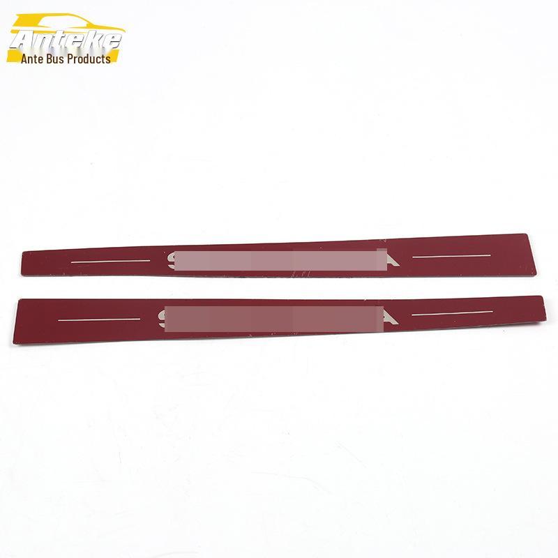 Stainless Steel Tailgate Trunk Guard for 2018 Sienna: Rear Plate Sequin Protection Accessory