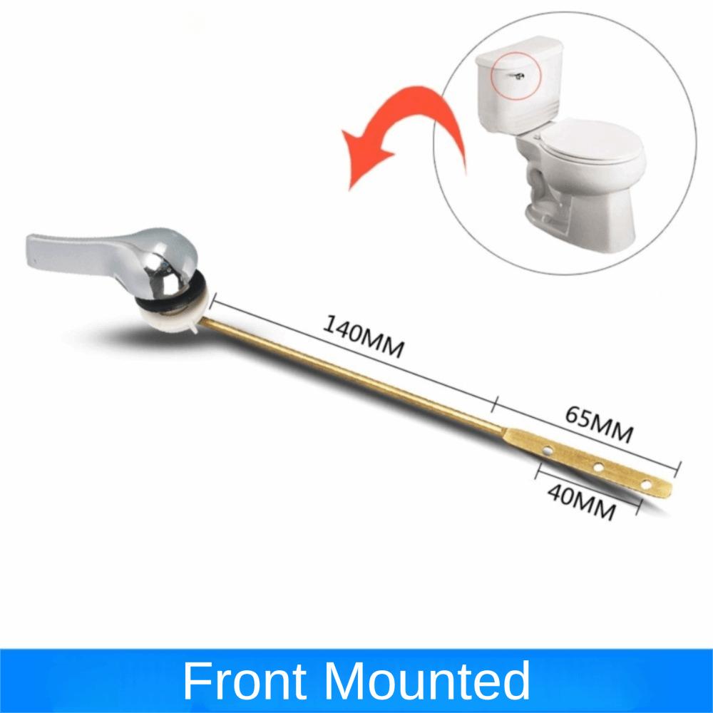 Brass Toilet Tank Handle Flush Lever Toilet Flush Button  Toilet Tank Replacemen