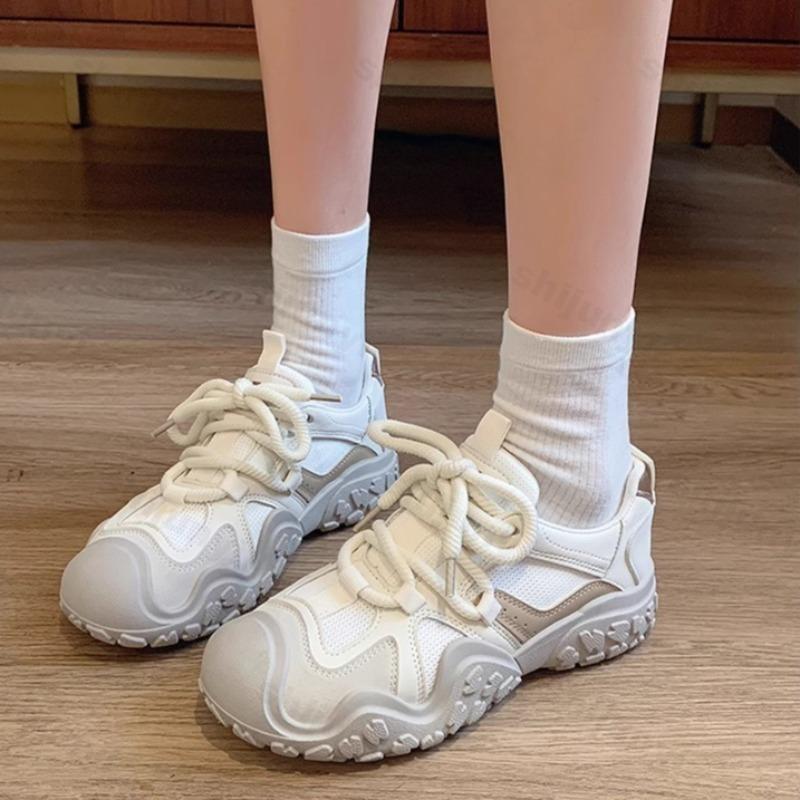 Fashion Women Shoes 2025 Summer Casual Sneakers Mesh Breathable Comfortable Anti Slip Outdoor Fashion Tennis Running Shoes Zapatos Mujer